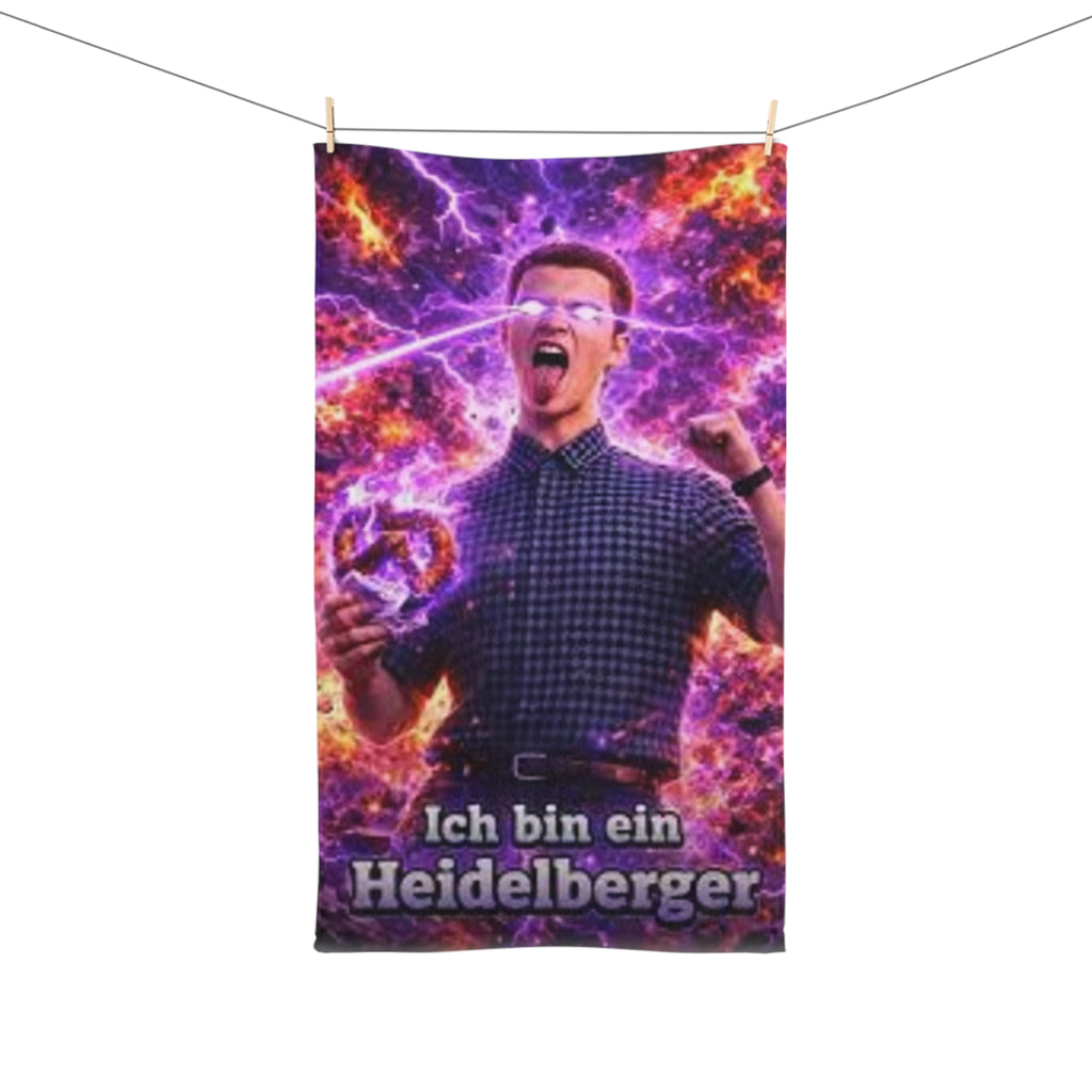 Hand Towel "Ich bin ein Heidelberger"